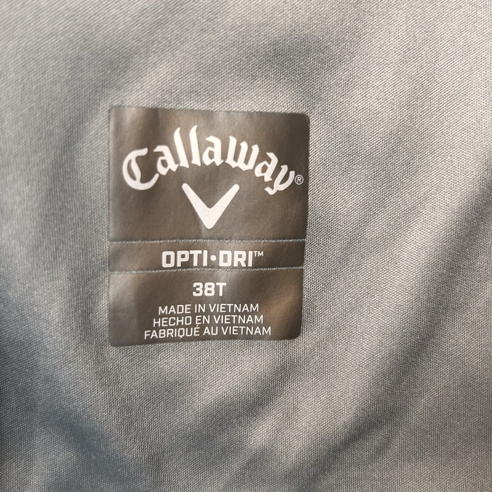 Callaway Opti-Dri Performance Mens 38T Big & Tall Gray Shorts Golf Outdoors 9" - Picture 4 of 8